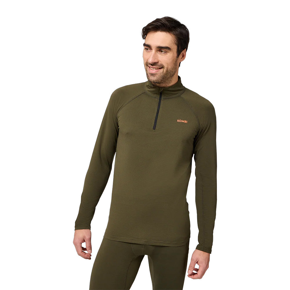 Kombi M's RedHeat Active 1/2 Zip Shirt