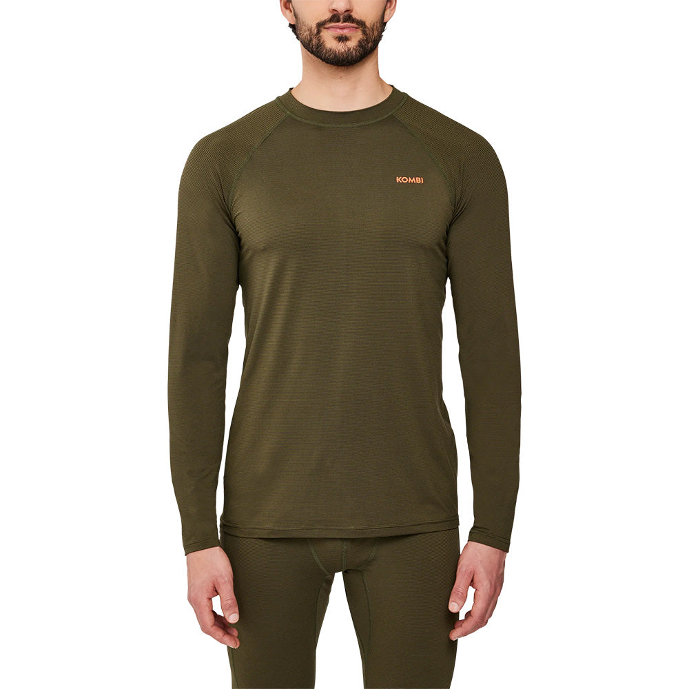 Kombi M's RedHeat Active Crew Long Sleeve Base Layer
