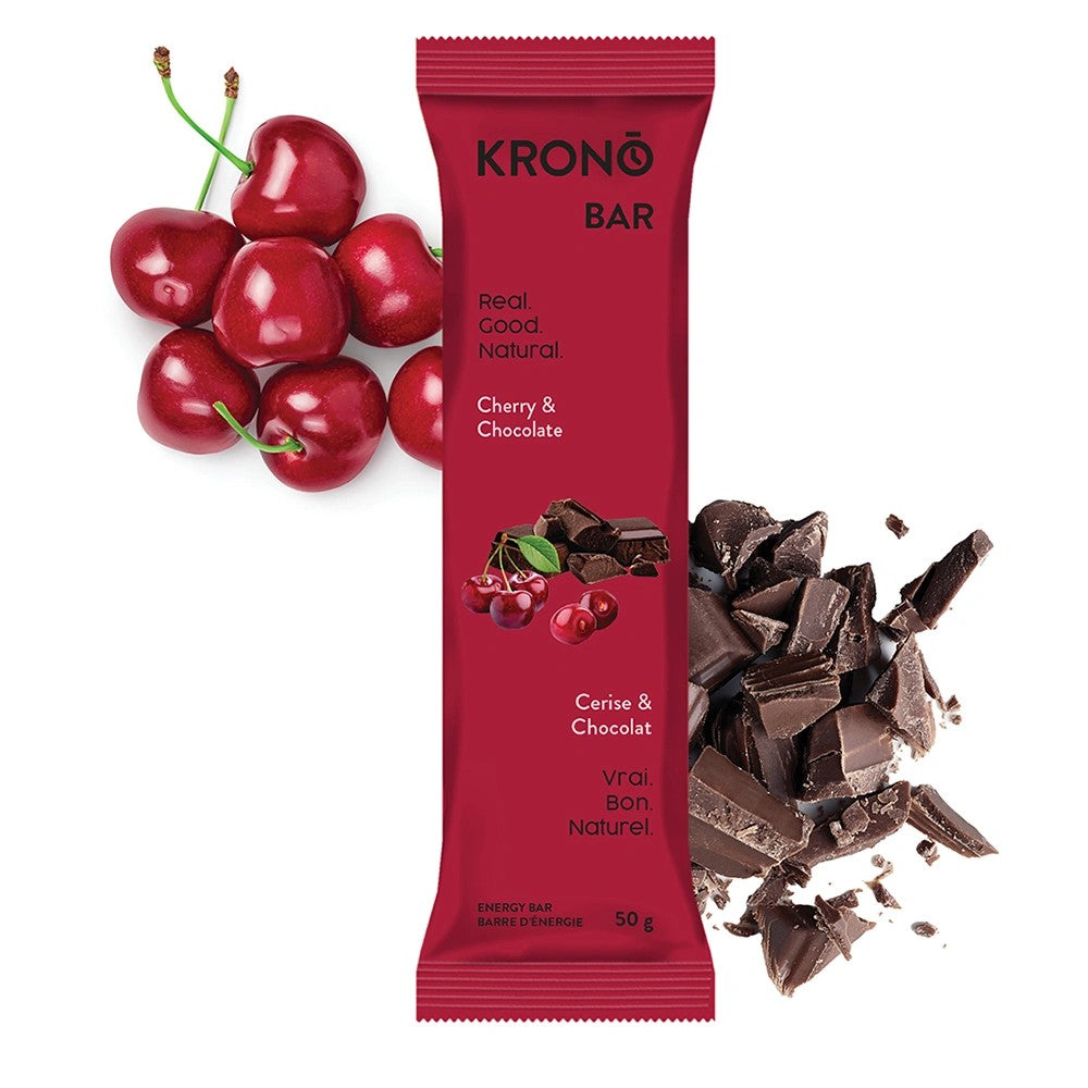 Barre énergétique Krono Cerise et Chocolat