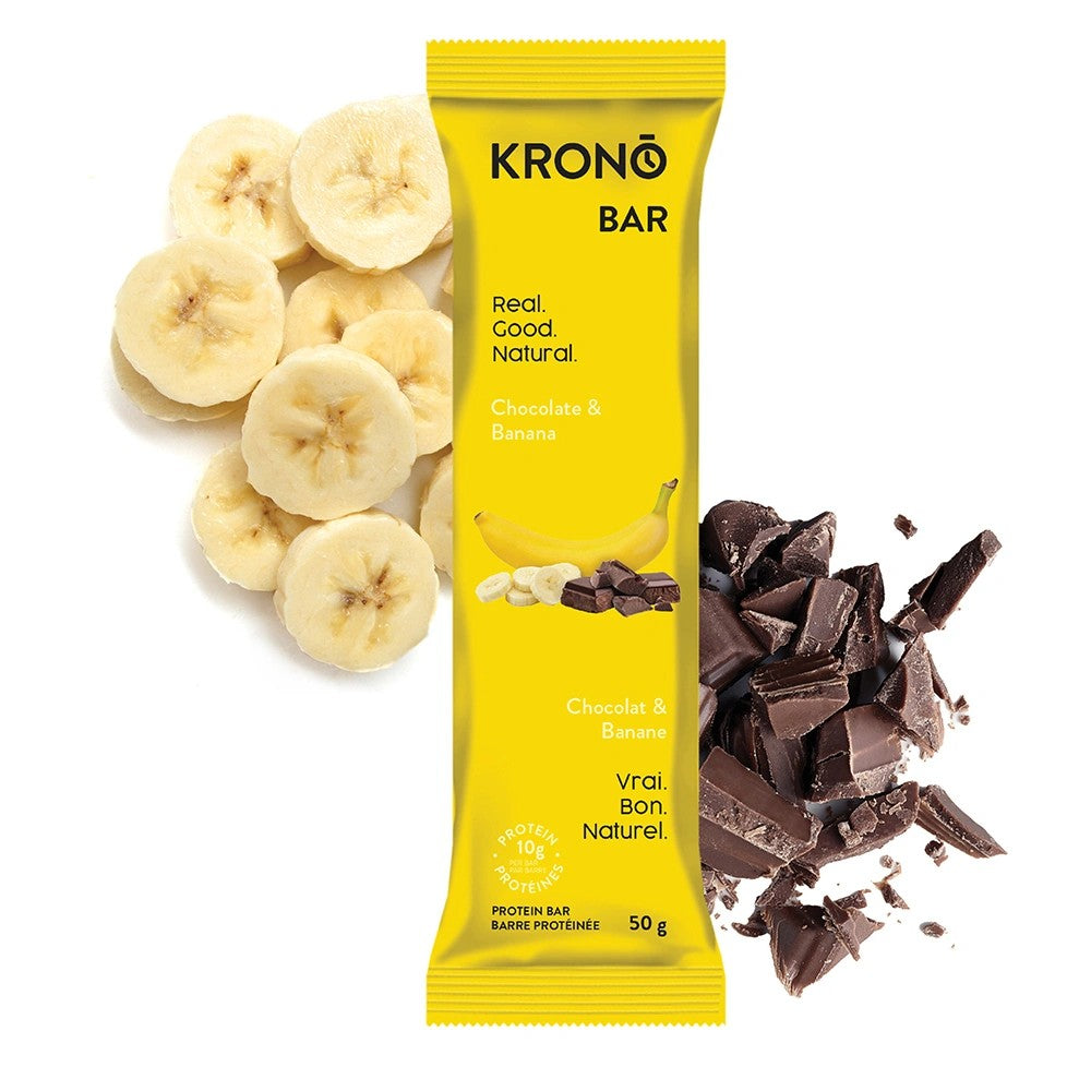 Barre énergétique Krono Banane et Chocolat