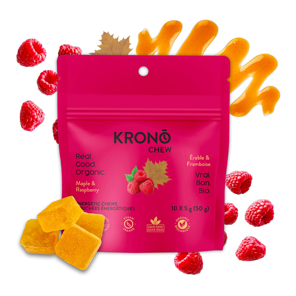Bouchées énergétiques Krono Framboise et Érable