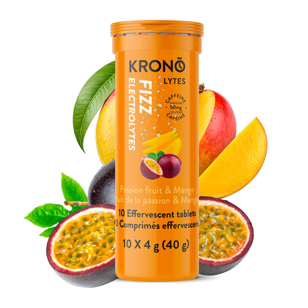 Krono Passion Fruit & Mango Hydration Tablets (Caffeinated)
