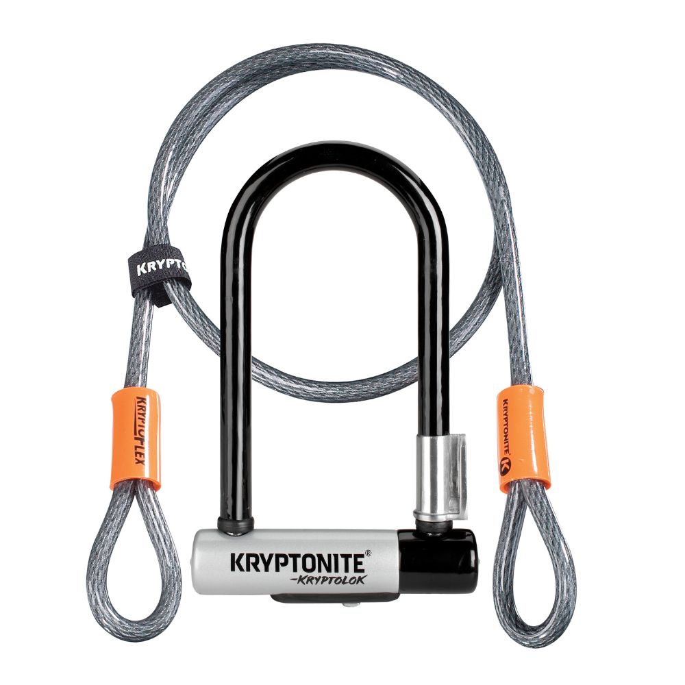 Kryptonite KryptoLok Series 2 Standard Bike Lock + Cable