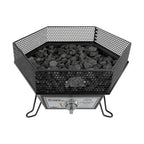 Kuma Off-Grid Hexagonal Fire Pit