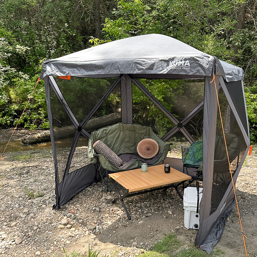 Kuma Bear Cub Gazebo 4-Wall Camping Shelter