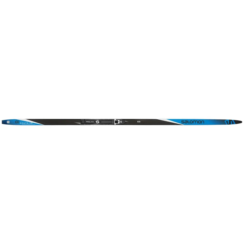 Skis de fond de patin Salomon RS 8 X-STIFF + fixations Prolink Pro Skate