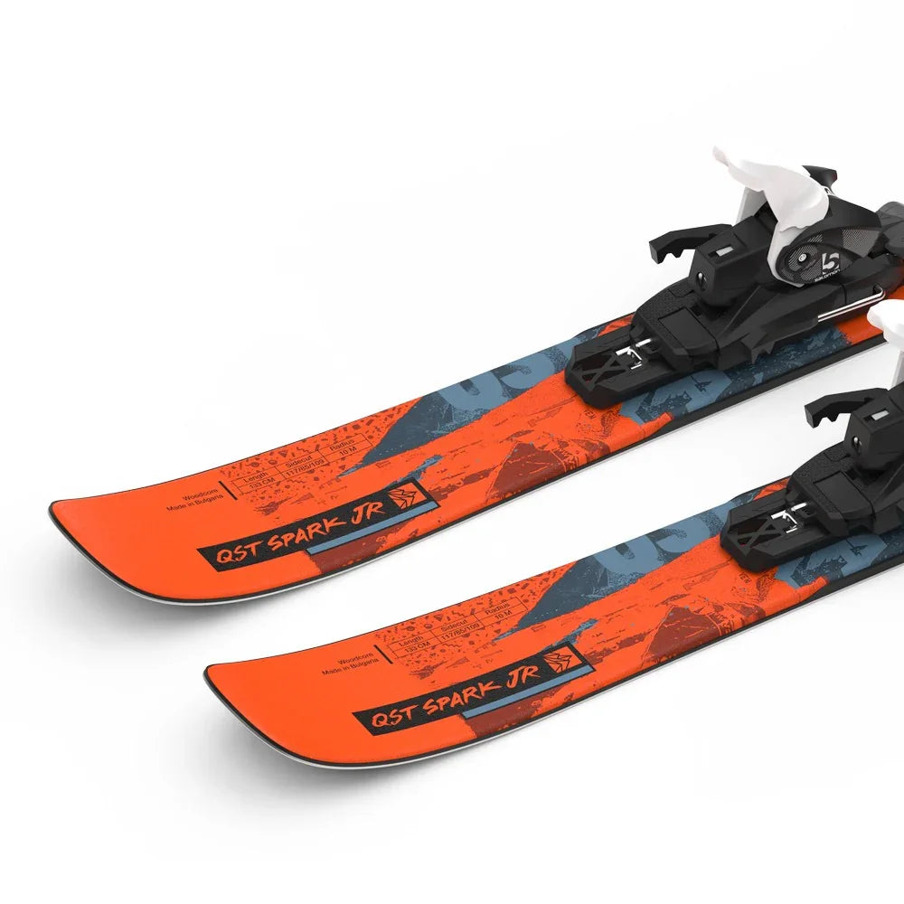 Salomon Juniors' QST Spark S Alpine Skis with C5 GW Bindings