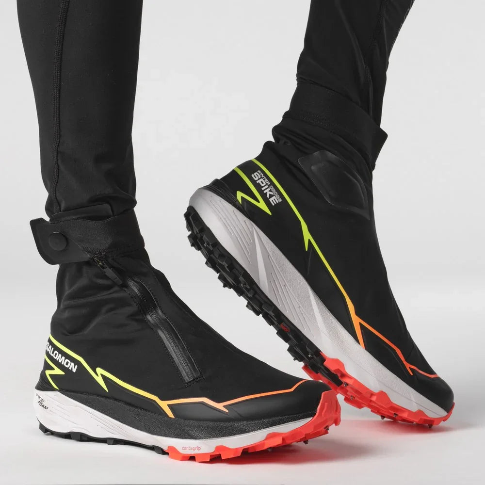 Souliers de course en sentier d'hiver Salomon Winter Cross Spike (unisexe)