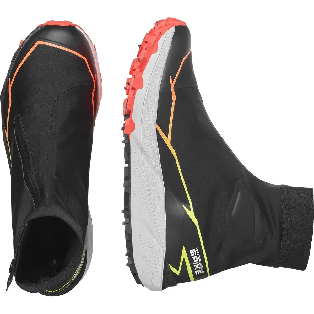 Souliers de course en sentier d'hiver Salomon Winter Cross Spike (unisexe)