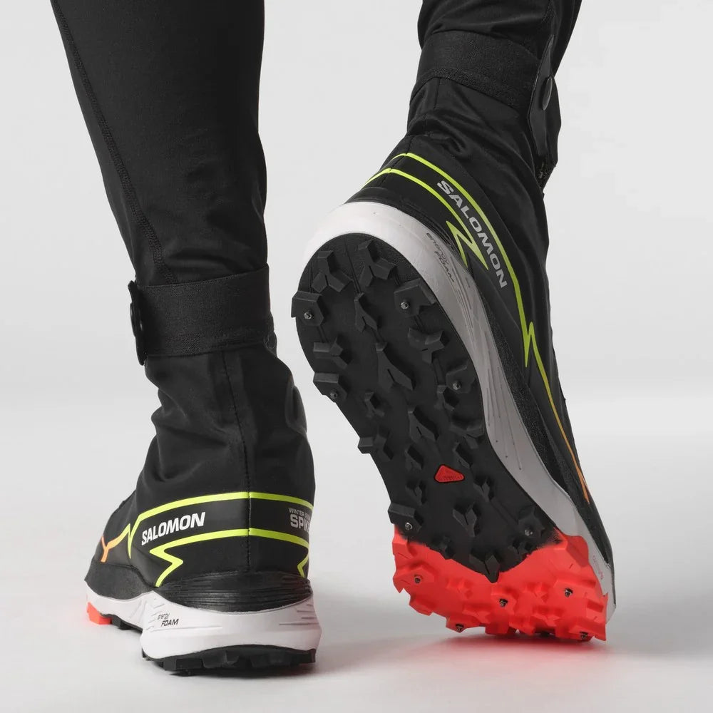 Souliers de course en sentier d'hiver Salomon Winter Cross Spike (unisexe)