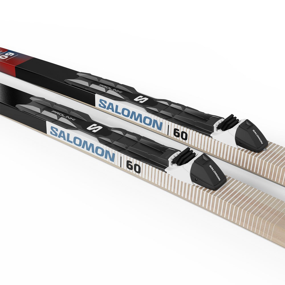 Skis de fond hors-piste Salomon Escape Outpath 60 + fixations Prolink Auto