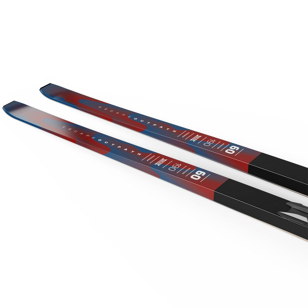 Skis de fond hors-piste Salomon Escape Outpath 60 + fixations Prolink Auto