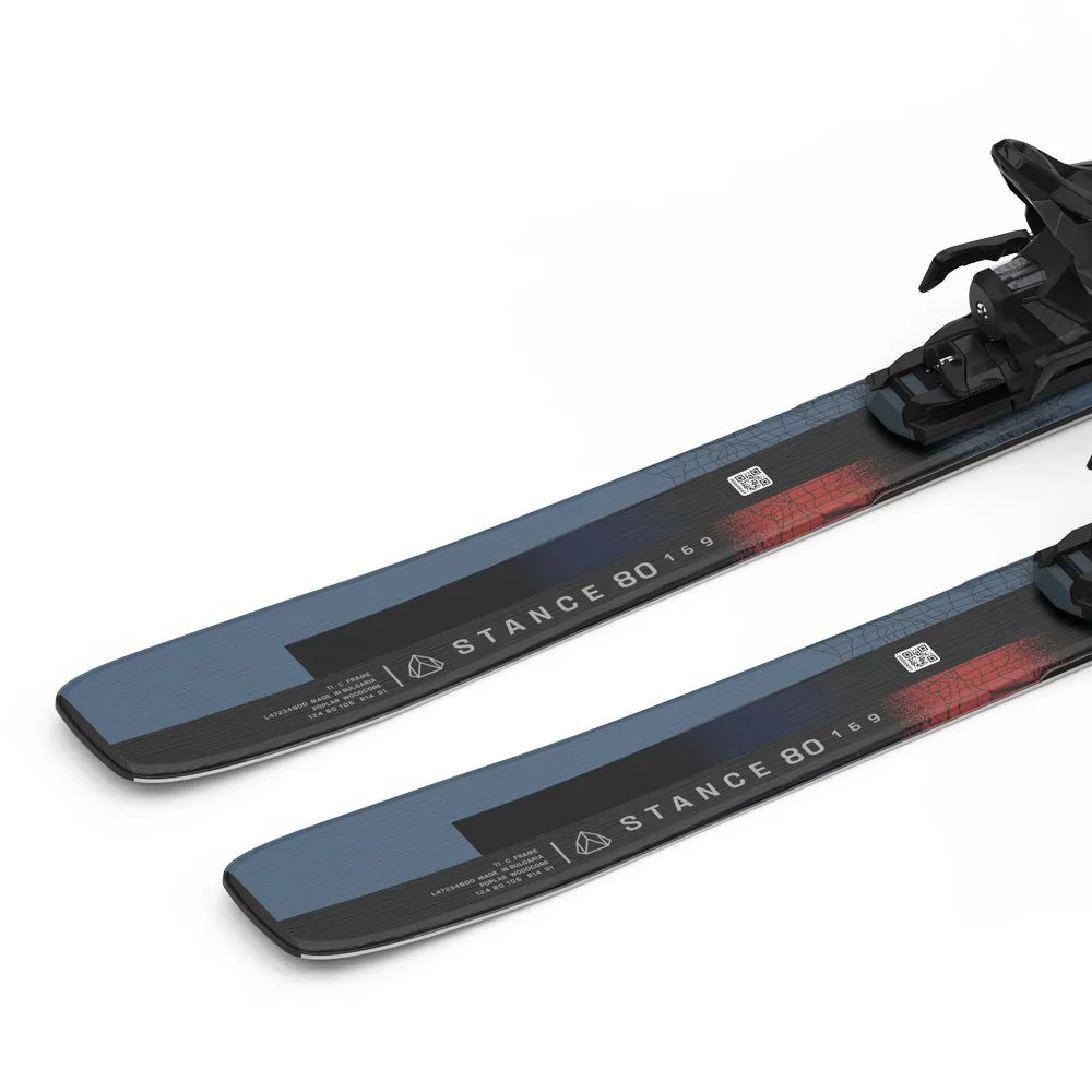 Ski alpins Salomon Stance 80 + fixations M11 GW