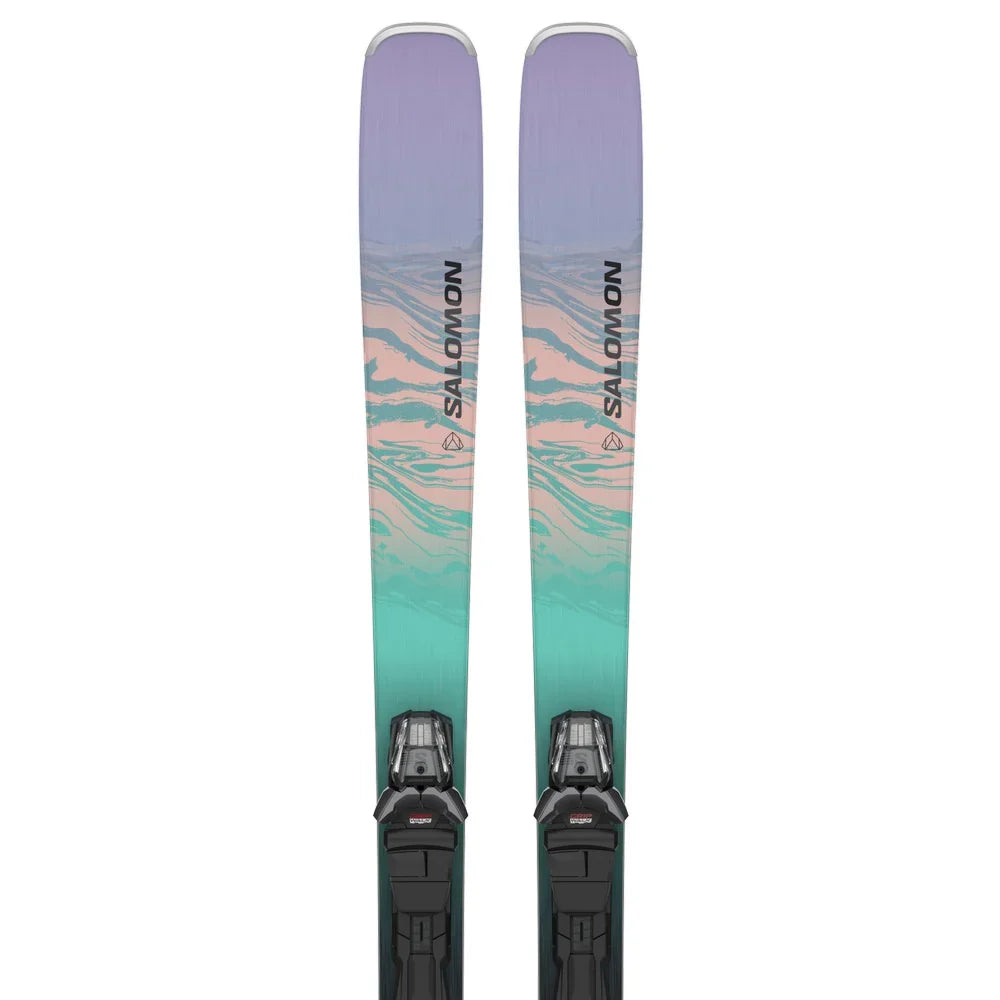 Skis alpins Salomon Stance 84 + fixations M11 GW (femmes)