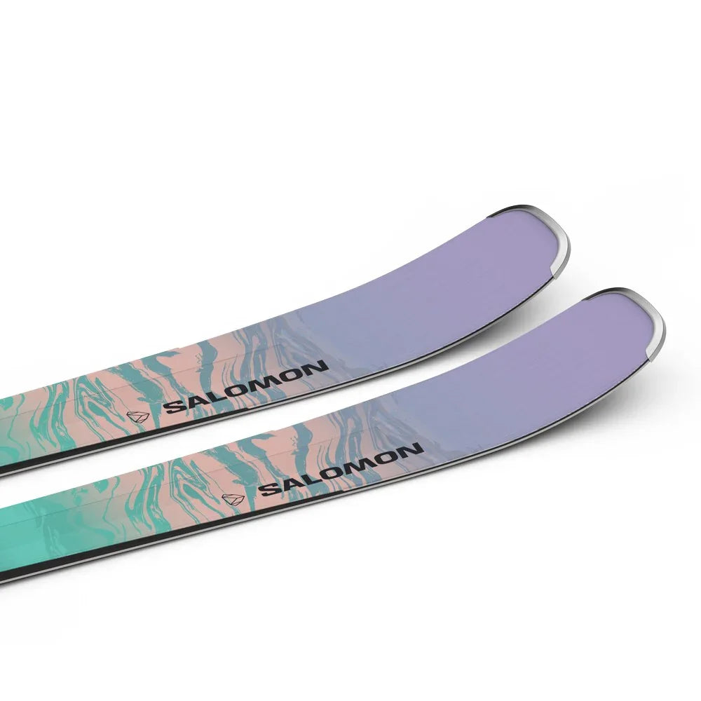 Skis alpins Salomon Stance 84 + fixations M11 GW (femmes)