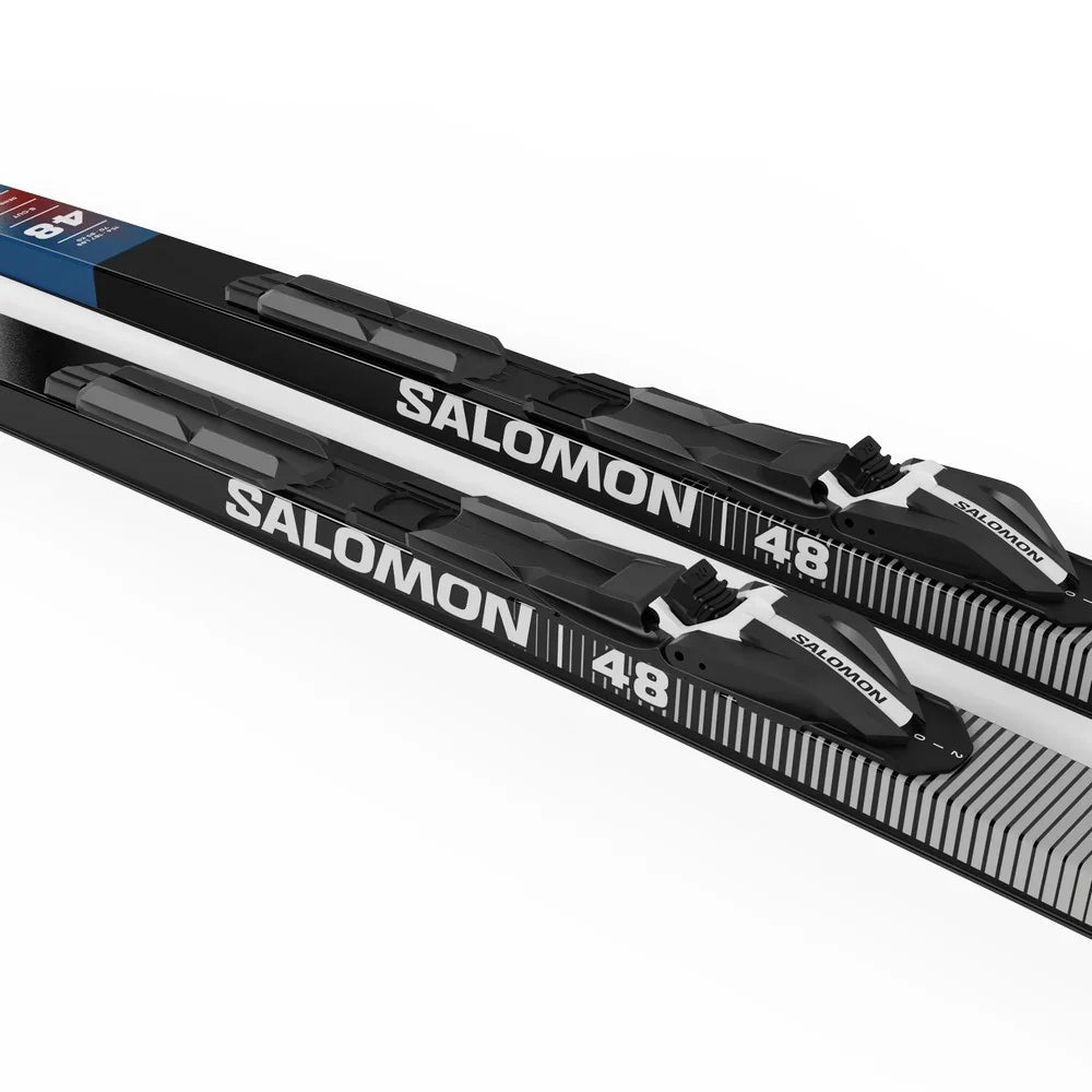 Skis de fond de classique Salomon Escape 48 eSKIN X-STIFF + fixations Prolink Shift