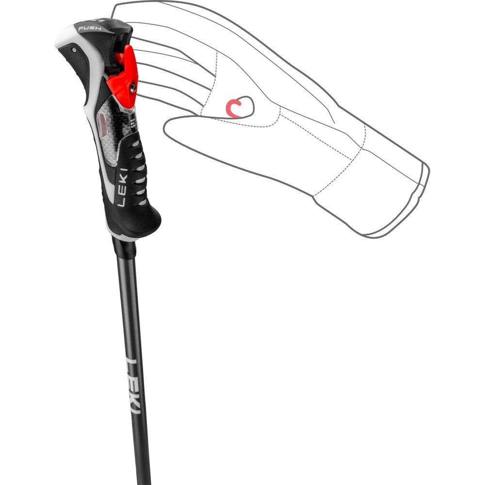 Bâtons de ski alpin Leki Carbon 14 3D