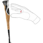 Bâtons de ski alpin Leki Cross Trail Lite Carbon Alpine Ski Poles