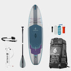 Level Six Ten Six Ultralight iSUP Paddle Board Package