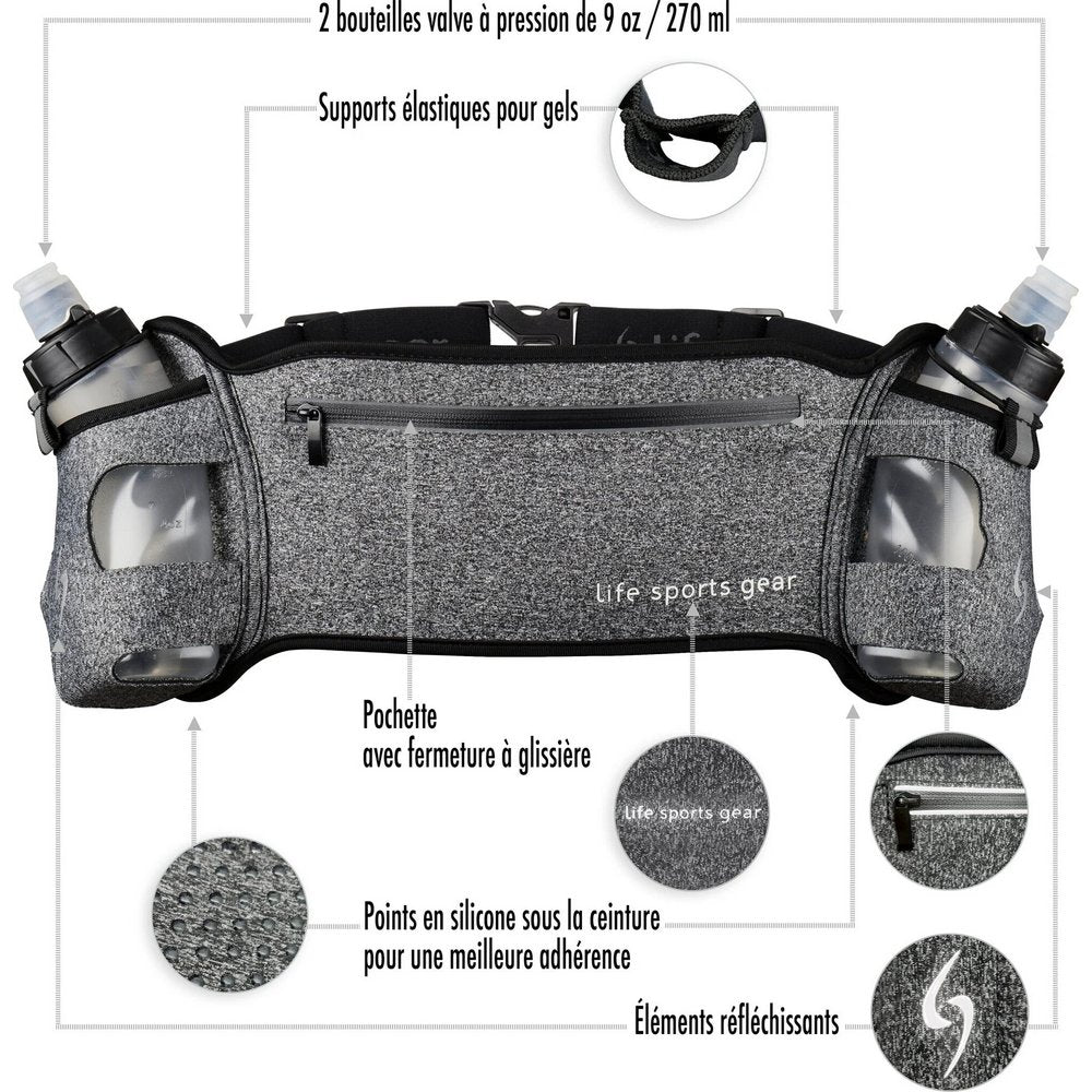 Ceinture d'hydratation Life Sport Gear Eco Wave