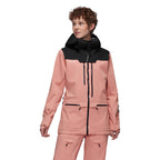 Manteau à capuchon Mammut Haldigrat HS (femmes)