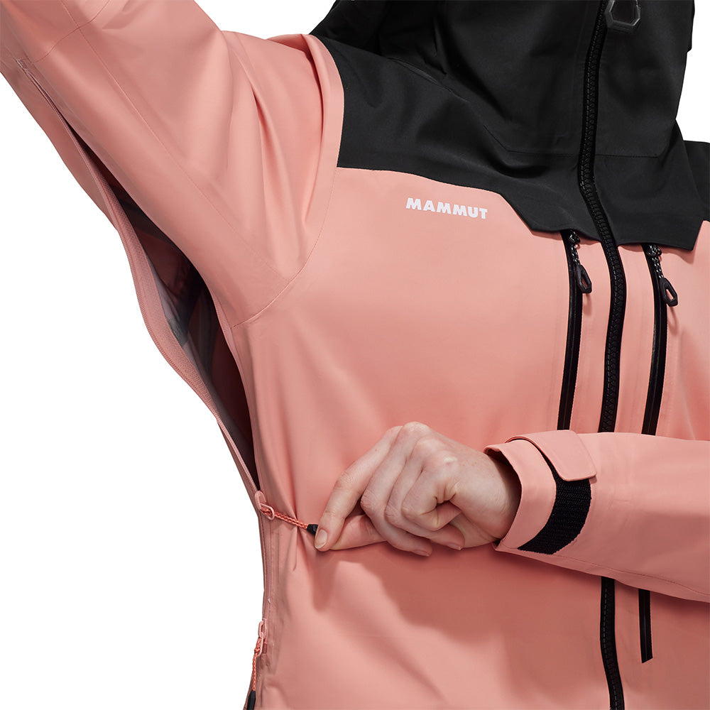 Manteau à capuchon Mammut Haldigrat HS (femmes)