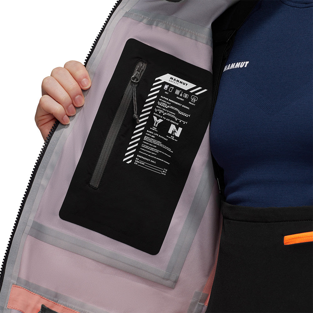 Manteau à capuchon Mammut Haldigrat HS (femmes)