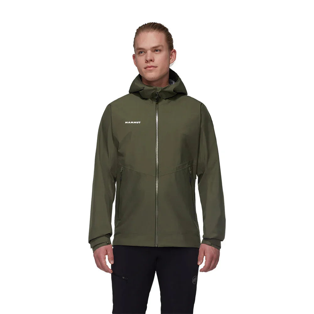 Manteau imperméable à capuchon Mammut Alto Light HS (hommes)