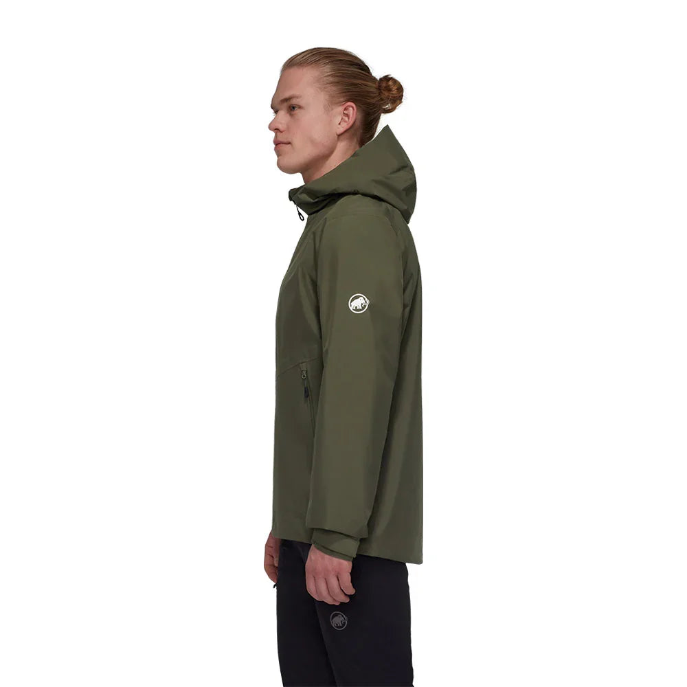 Manteau imperméable à capuchon Mammut Alto Light HS (hommes)