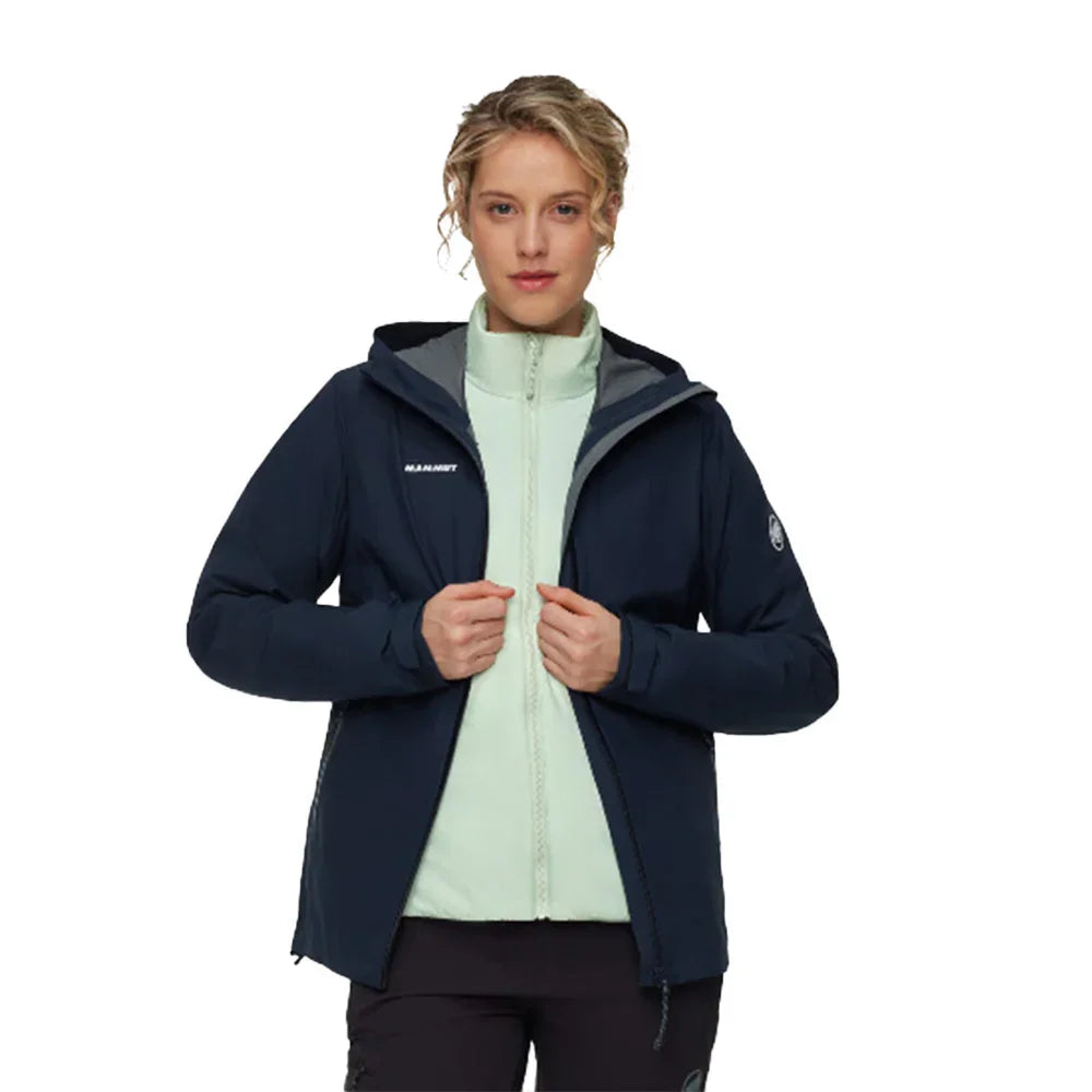 Manteau imperméable à capuchon Mammut Alto Light HS (femmes)