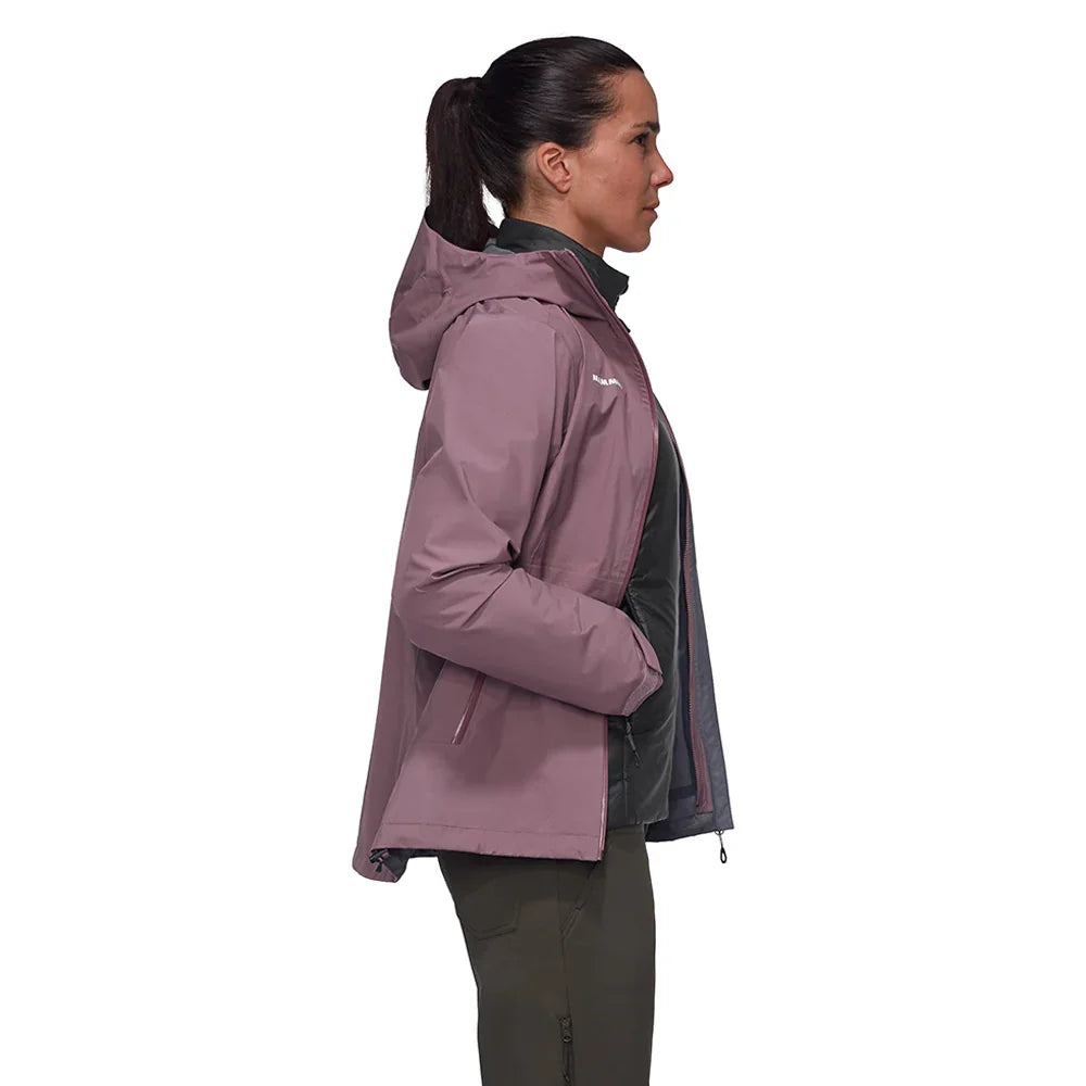 Manteau imperméable à capuchon Mammut Alto Light HS (femmes)