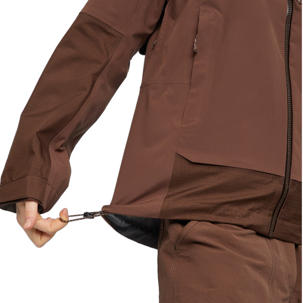 Manteau à capuchon Mammut Ducan Guide HS (femmes)
