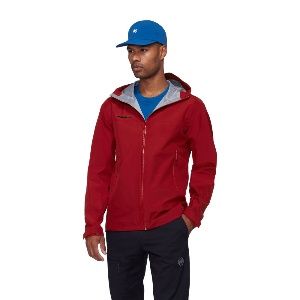 Manteau à capuchon Mammut Crater Light HS (hommes)