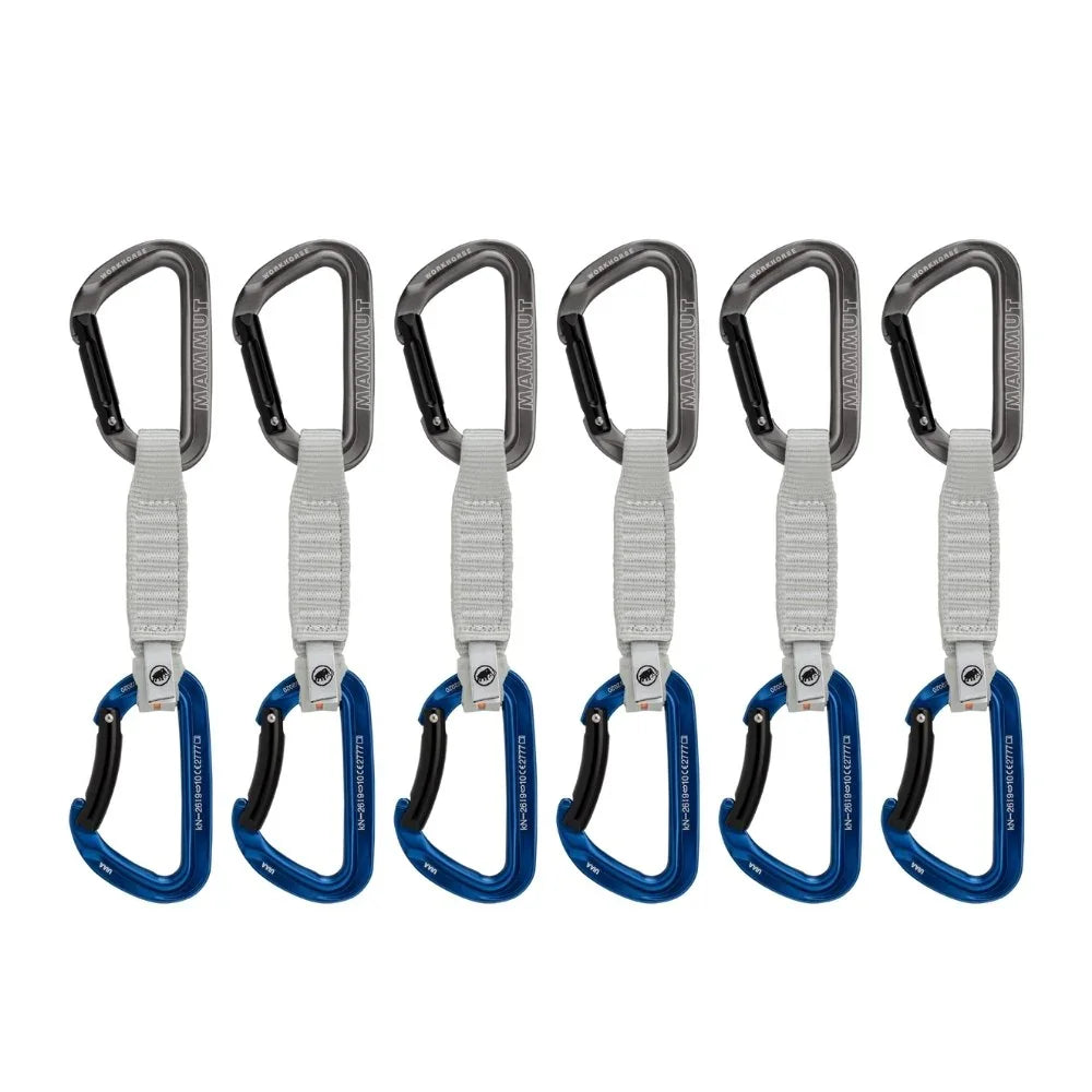 Mammut Workhorse Keylock 12 cm Quickdraws 6-Pack