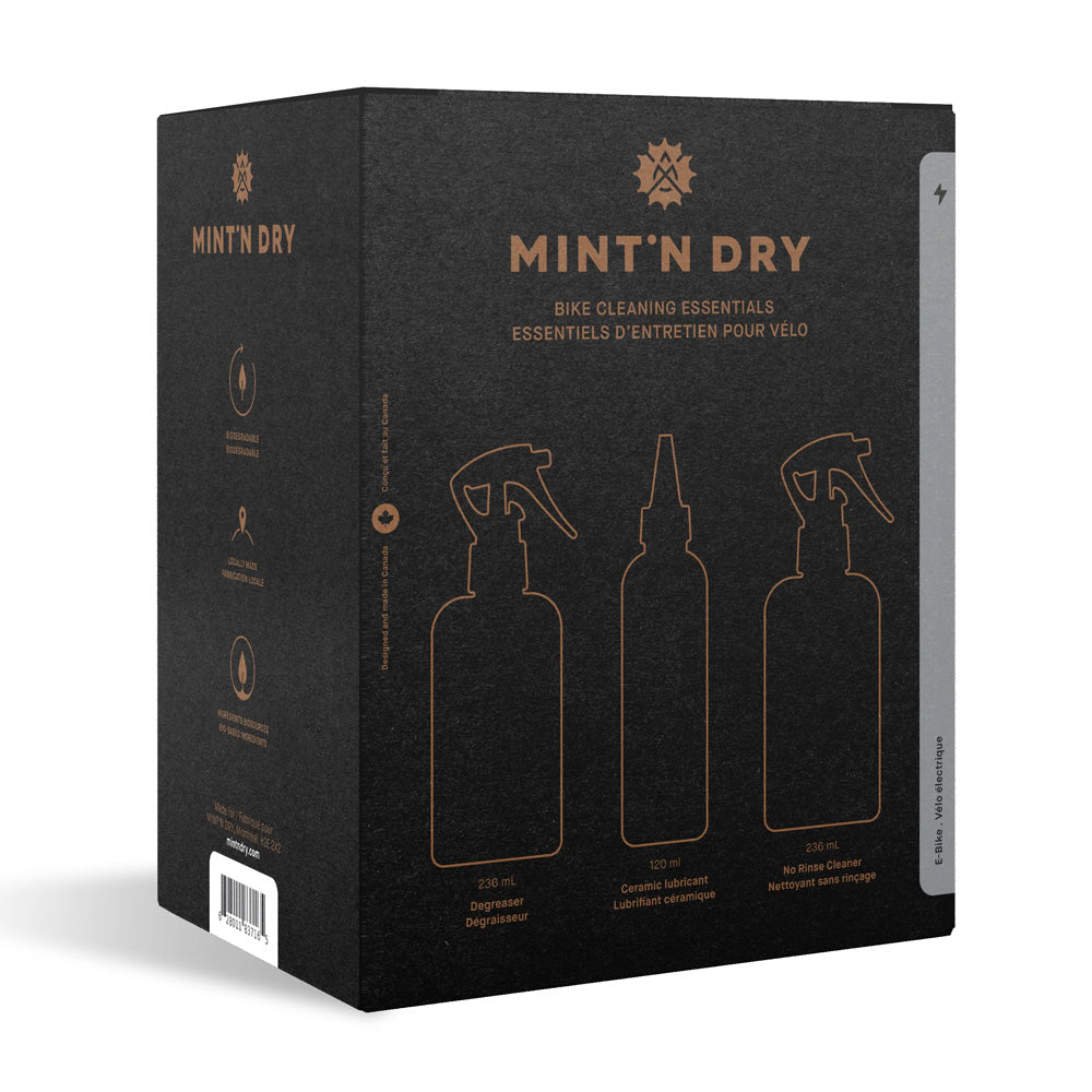 Mint'NDry E-Bike Cleaning Kit