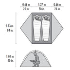 Tente MSR Hubba Hubba 2P