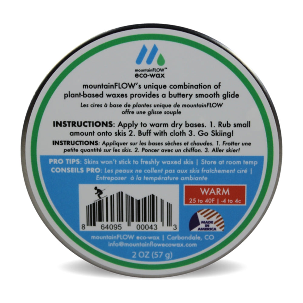 Fart de glisse MountainFLOW Quick Wax Warm -4/4 °C 56 g
