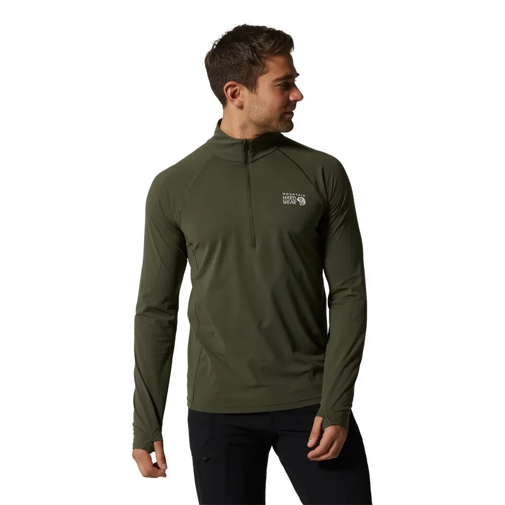 Chandail à 1/2 fermeture éclair Mountain Hardwear Mountain Stretch (hommes)