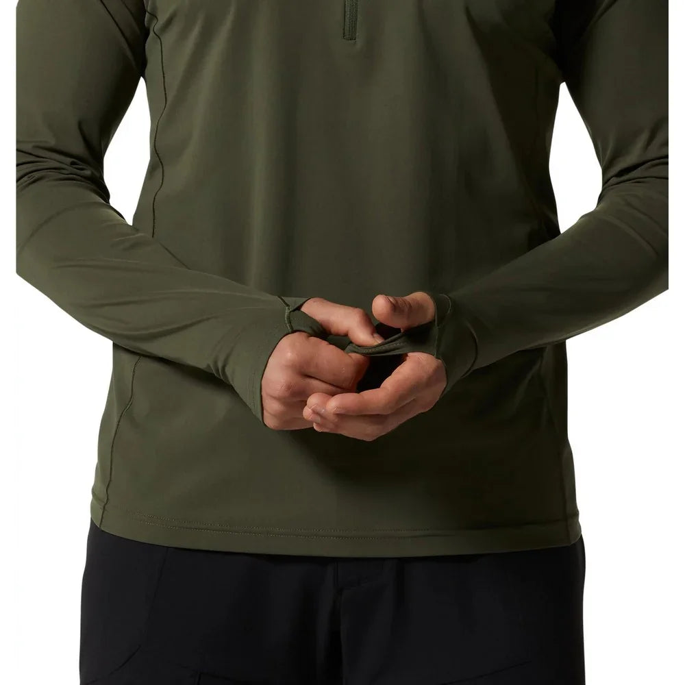 Chandail à 1/2 fermeture éclair Mountain Hardwear Mountain Stretch (hommes)