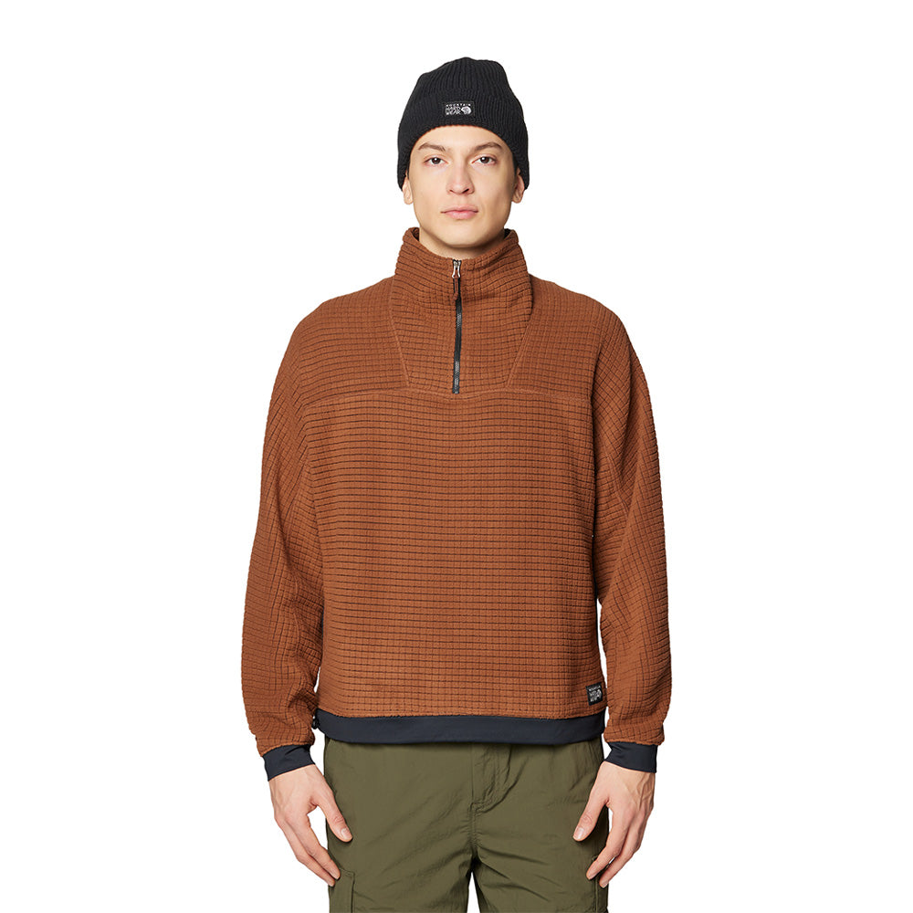 Chandail en laine polaire Mountain Hardwear Summit Grid Big Grid (hommes)