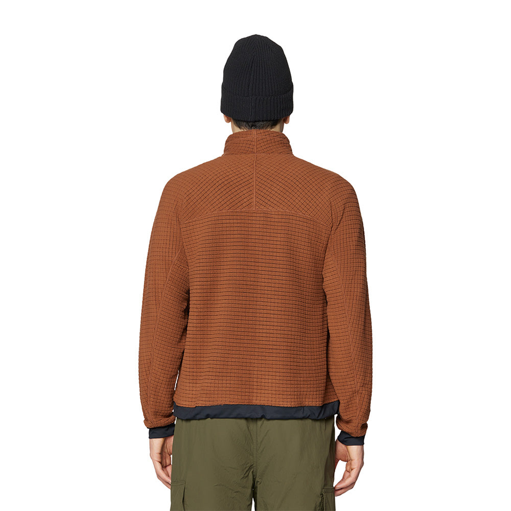 Chandail en laine polaire Mountain Hardwear Summit Grid Big Grid (hommes)