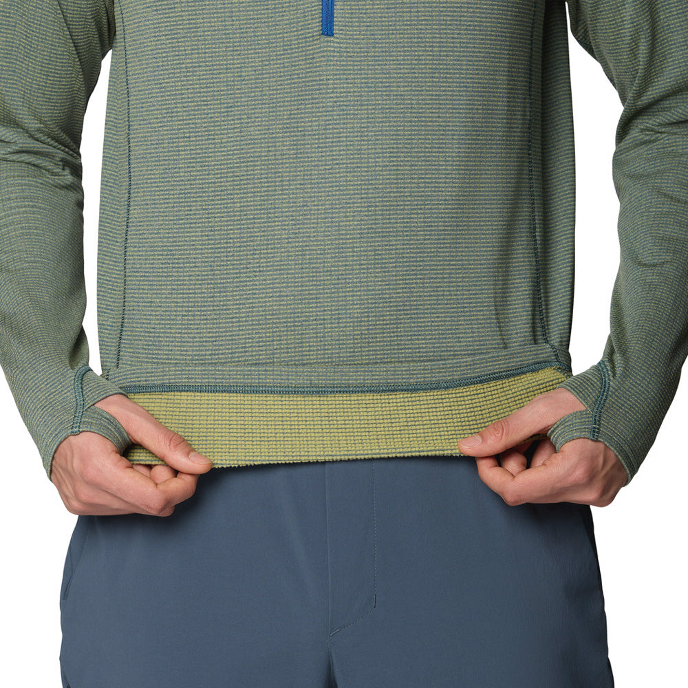 Chandail à demi-fermeture éclair Mountain Hardwear Crater Lake Heavyweight (hommes)