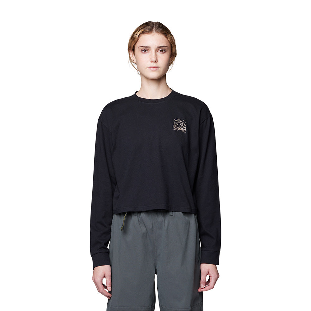 Chandail à manches longues Mountain Hardwear Mountain Sun Boxy Crop (femmes)