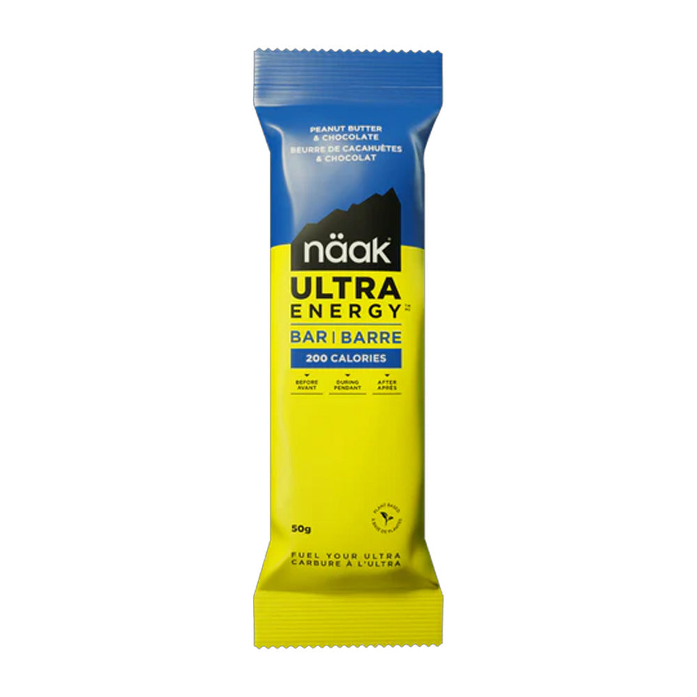 Näak Peanut Butter & Chocolat Ultra Energy Bar - 50g