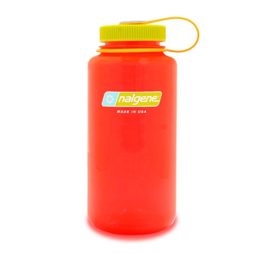 Nalgene Sustain Wide Mouth Bottle 950 ml – Pomegranate