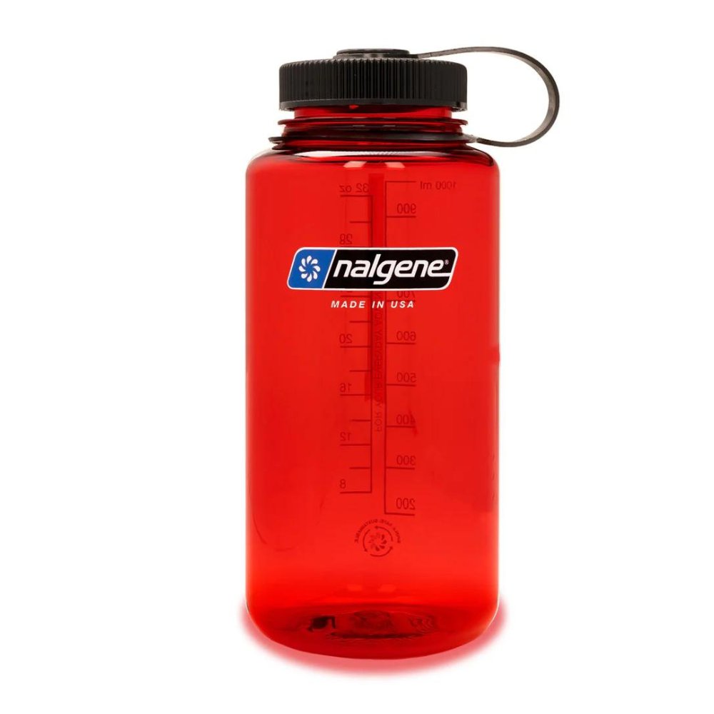 Bouteille à grand goulot Nalgene Sustain 950 ml – Ruby Red