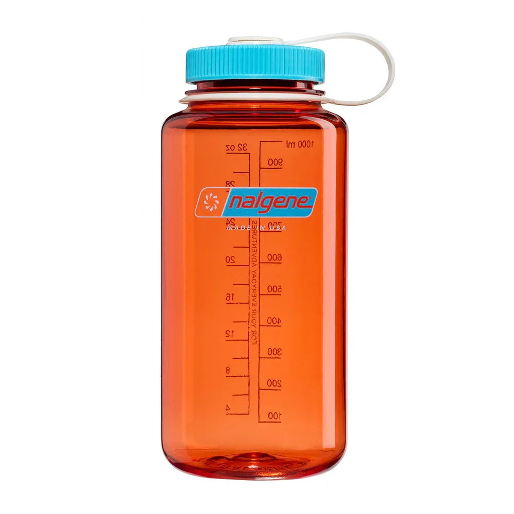 Nalgene Sustain Wide Mouth Bottle 950 ml – Flame / Blue Atoll