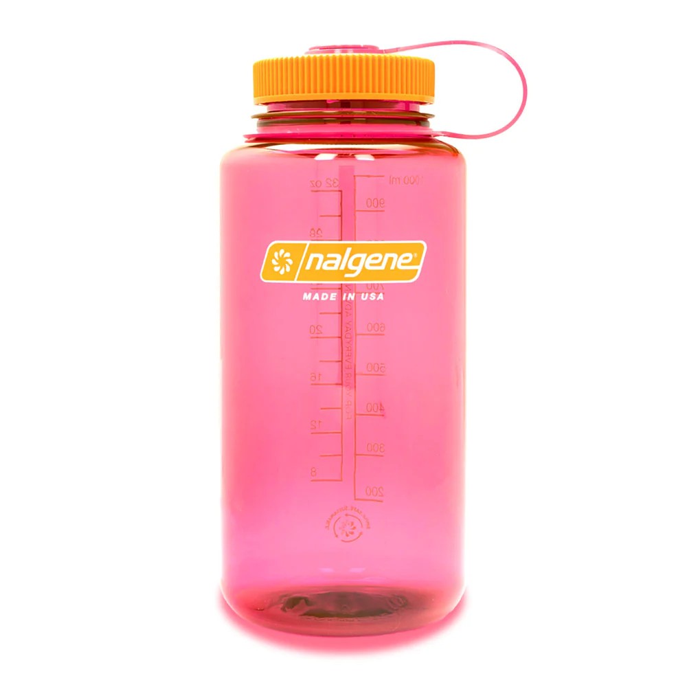 Bouteille à grand goulot Nalgene Sustain 950 ml – Flamingo Pink