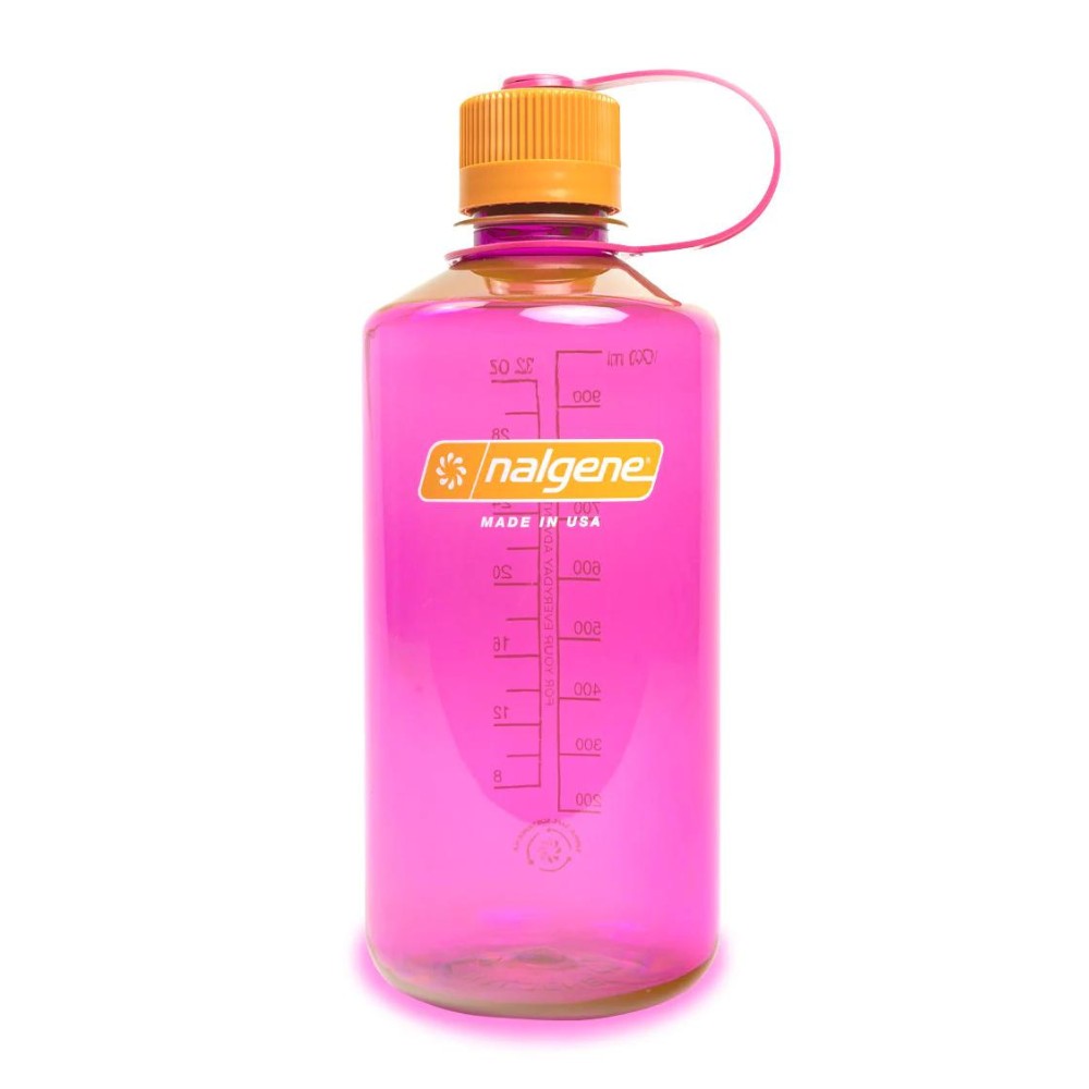 Nalgene Sustain Narrow Mouth Bottle 950 ml – Flamingo