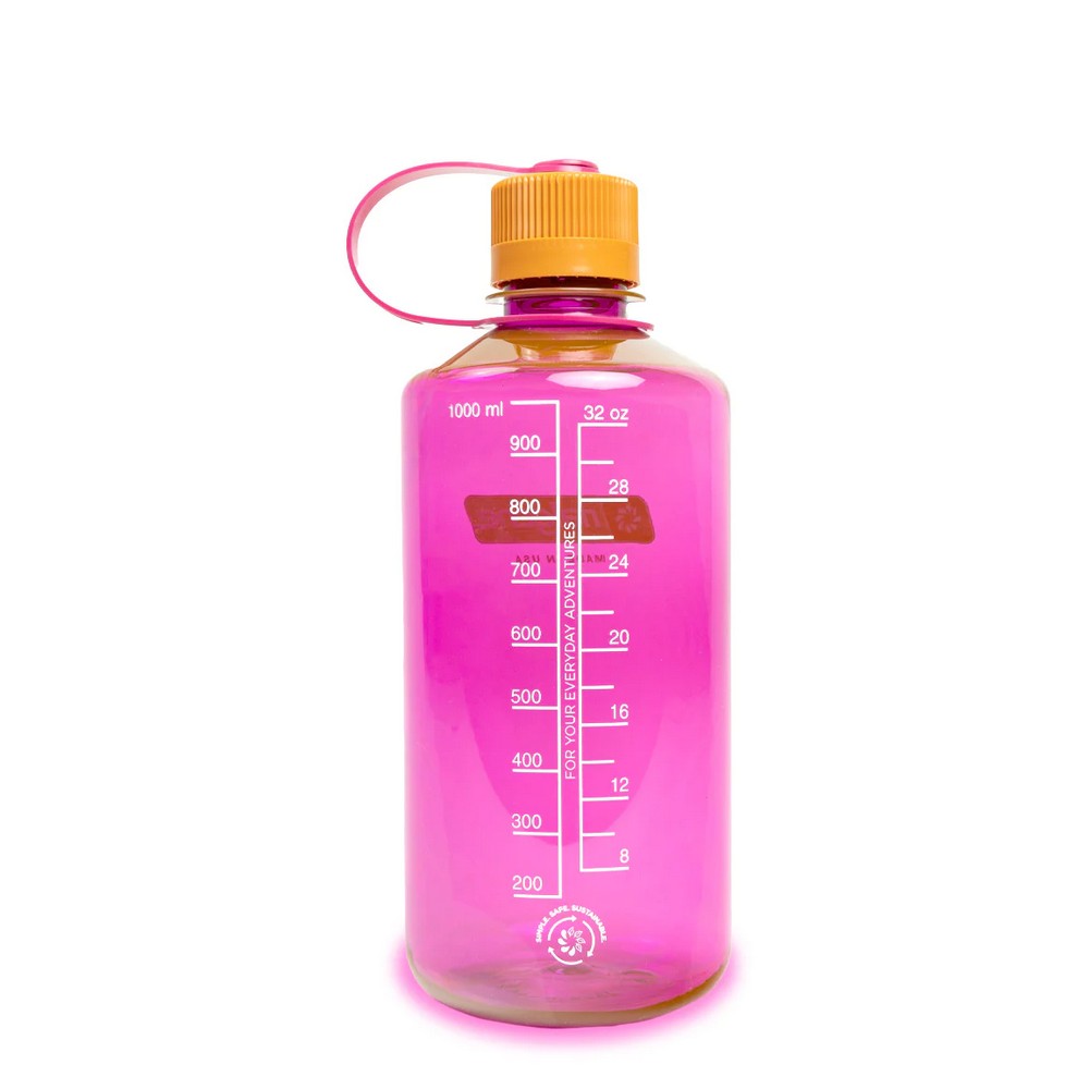 Nalgene Sustain Narrow Mouth Bottle 950 ml – Flamingo